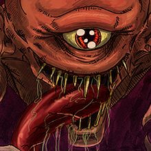 Monsters... tinta y algo de color digital.. Un proyecto de Ilustración tradicional de Jonathan Mariño - 30.11.2017