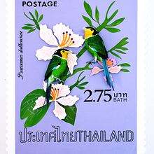 Sellos postales de aves . Un progetto di Artigianato, Character design, Design editoriale, Illustrazione tradizionale e Papercraft di Diana Beltran Herrera - 30.01.2018