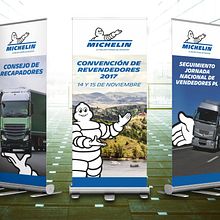 Banners Institucionales - Michelin 2017. Un proyecto de Diseño y Diseño gráfico de Rodrigo Alfaro - 30.01.2018