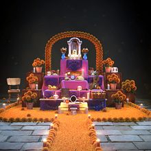 DIA DE MUERTOS . Projekt z dziedziny 3D i Projektowanie oświetlenia użytkownika JULIO GONZALEZ - 02.11.2014