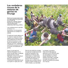 JANE GOODALL INSTITUTE. Un proyecto de Diseño editorial de Noelia Gómez Miñarro - 30.01.2018