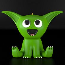 Pieza 3D de diseño propio. Un proyecto de 3D, Diseño y Diseño de personajes de Isabel Resinas Arias de Reyna - 20.06.2017