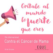 Publicación Contra el Cáncer de Mama. Un proyecto de Diseño, Diseño gráfico y Redes Sociales de Isabel Resinas Arias de Reyna - 19.10.2017