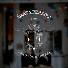 Branding para Ágata Pereira. Br, ing, Identit, and Design project by Luisa Sirvent - 02.01.2018