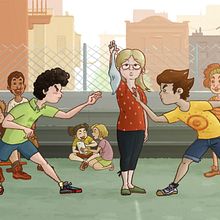 PinkTrepid, libro infantil. Un proyecto de Diseño de personajes, Diseño editorial e Ilustración tradicional de Marr - 01.02.2018