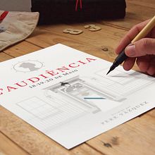 L’audiéncia | Obra de Teatro. Un proyecto de Ilustración tradicional e Ilustración vectorial de Carlos Villarin Rodriguez - 01.02.2018