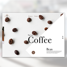 Its time to coffee bean. Art Direction, Interactive Design, and UX / UI project by Samuel Castillo - 02.01.2018