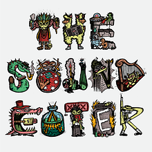 The Sound Eater. Un proyecto de Diseño de personajes, Ilustración tradicional, Lettering y Tipografía de Fernando Marquez Benavente - 02.02.2018