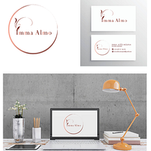 Identidad corporativa_Imma Almo. Un proyecto de Br e ing e Identidad de Marta Gil - 09.02.2018
