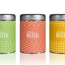 Brand tea bulk. Un proyecto de Br, ing e Identidad, Diseño y Packaging de Anastasia Makarevich - 03.02.2018