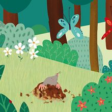 Pasatiempos. Un proyecto de Diseño de personajes, Diseño editorial e Ilustración tradicional de Maria Monsonet - 15.11.2016