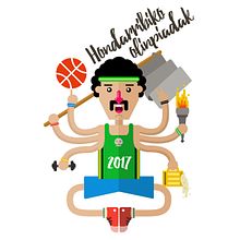 · Hondarribiko Herri Olinpiadak ·. Un proyecto de Ilustración tradicional de Laika - 04.02.2018