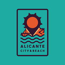 Alicante. City & Beach. Br, ing, Identit, and Design project by José Manuel Navarrete Martínez - 11.20.2017