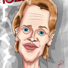 macaulay culkin caricature. Un proyecto de Diseño gráfico e Ilustración tradicional de Jonathan Pinzon Bohorquez - 05.02.2018