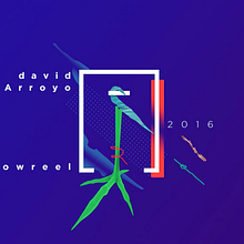 Show reel david PATArroyo motion design 2016. Un proyecto de Animación, Motion Graphics y Stop Motion de David PATArroyo - 10.07.2016