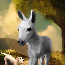 Platero y yo. Projekt z dziedziny Trad, c i jna ilustracja użytkownika Ramiro - 05.02.2018