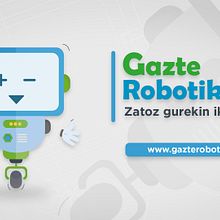 Gazte Robotika. Un proyecto de Diseño e Ilustración tradicional de Denada Estudio - 05.05.2017