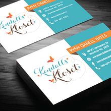 [TARJETA] Kendalls Kloset. Graphic Design project by Nahomy Rodríguez - 01.19.2016
