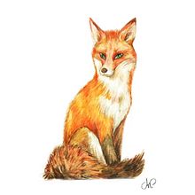 ZorroRojo. Artes plásticas, Ilustração tradicional, e Pintura projeto de Henar Jiménez - 05.02.2018