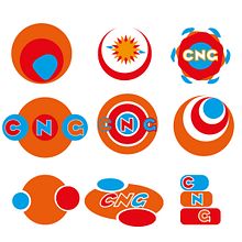 Desarrollo de logotipos a tres colores. Un proyecto de Bellas Artes, Br, ing e Identidad, Consultoría creativa y Diseño gráfico de Miguel García - 05.02.2018
