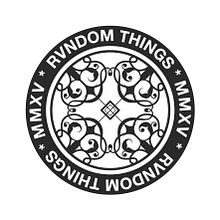 Escudo Rvndom things. Un proyecto de Br, ing e Identidad y Diseño de Javier González Arroyo - 06.02.2018