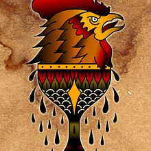ilustración pollo. Un proyecto de Diseño, Diseño gráfico, Ilustración tradicional e Ilustración vectorial de Javier González Arroyo - 06.02.2018