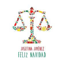 Felicitación Navidad Abogada. Un proyecto de Diseño gráfico de Laura P - 19.12.2017