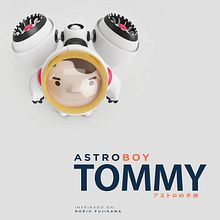 AstroBoy::Tommy  / Creación de personajes. 3D, Direção de arte, Design de personagens, Design gráfico, Ilustração tradicional, e Retoque fotográfico projeto de Guille Amengual - 06.02.2018