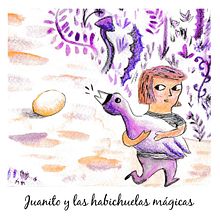 Juanito y las habichuelas mágicas | ilustración infantil. Traditional illustration project by Ana Karen Cortés Montaño - 02.07.2018