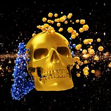 skull 3d particulas. 3D project by ENMANUEL RONDON - 02.07.2018