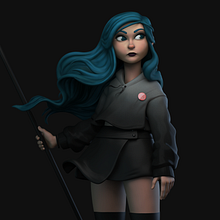 Grm Grl. Un proyecto de 3D, Diseño, Diseño de personajes y Escultura de Andrés Felipe - 07.02.2018