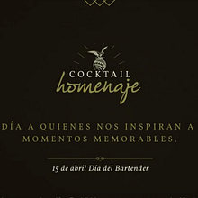 Social Media - Fernet Branca "Cocktail Homenaje". Advertising, and Social Media project by Gabriel Raimondo - 04.22.2016