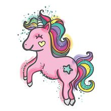 Sweet Unicorn . Traditional illustration project by Noe Tihista - 02.07.2018