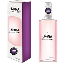 Troquel, caja y botella de Mora XdicctionX  Ein Projekt aus dem Bereich Design, Produktdesign, Grafikdesign, Vektorillustration, Marketing und Werbung von Alexandra Vallenilla - 10.12.2017