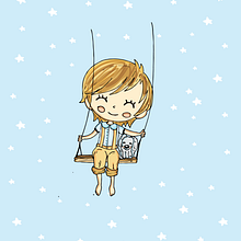 Little boy. Traditional illustration project by Noe Tihista - 02.07.2018