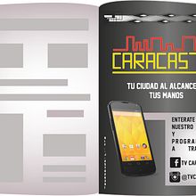 Aviso de revista Caracas Tv Ein Projekt aus dem Bereich Br, ing und Identität, Design, Grafikdesign, Vektorillustration und Social Media von Alexandra Vallenilla - 15.10.2017