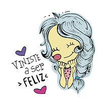Viniste a ser Feliz!. Traditional illustration project by Noe Tihista - 02.07.2018