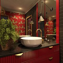 BAÑO PARTICULAR . % Soledad Durán tarafından hazırlanan 3D, İç Mimarlık, Ve İç Tasarım projesi - 02.08.2018