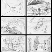 Yod. Videoclip Niña del Mar. Film, and Traditional illustration project by Alfonso Miguel Sánchez Vicente - 02.08.2005