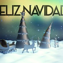Tarjeta navideña . 3D project by Mercè Moga Minguet - 02.08.2018