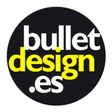 Creación de página web, mantenimiento y elementos de contenido visual para la agencia de diseño Bullet Design.. Graphic Design, Web Design, and Photograph project by Lidia Ladera - 02.02.2017