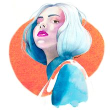 Mi Proyecto del curso: Retrato ilustrado con acuarela. Un proyecto de Ilustración tradicional de dianamonrod - 09.02.2018