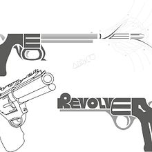 Revolver. Un proyecto de Ilustración vectorial y Diseño gráfico de Mora Adrico - 09.02.2018