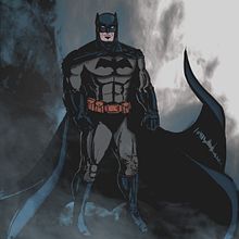 My Batman. Comic, Graphic Design, and Traditional illustration project by Walter R. Perez - 02.09.2018