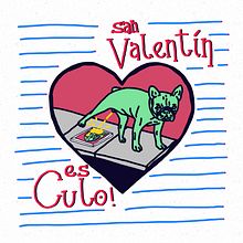 Valentine's Day!. Un proyecto de Diseño gráfico e Ilustración tradicional de Kevin Chichoa - 14.02.2018