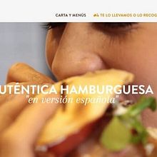Tates, hamburguesas españolas. Un proyecto de Desarrollo Web y Diseño Web de Javier Alvarado Bertólez - 15.01.2018