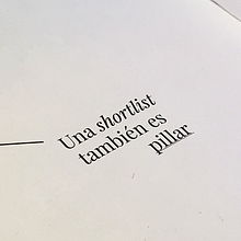 Una shortlist también es pillar. Advertising, Art Direction, and Design project by Hugo Costa - 02.10.2018