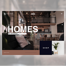 Real homes for real people. Architecture, Art Direction, Interior Design, and UX / UI project by Samuel Castillo - 02.10.2018