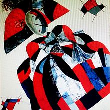 Cuadro: Menina en relieve. Un progetto di Street Art, Artigianato, Belle arti, Design e Pittura di Cristii Vs - 10.02.2018