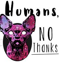 Print y mockup "Humans, no thanks". Un proyecto de Diseño y Diseño gráfico de Lara Cuerdo Cabrera - 11.02.2018